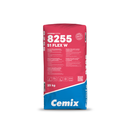 Cemix 8255 S1 Flex ALB , adeziv 25kg