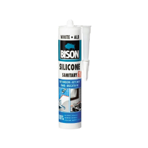 Bison silicon sanitar alb 280ml