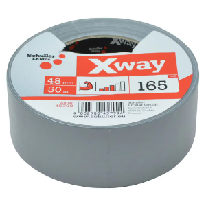 Schuller banda adeziva x-way pro 48mm x 50ml silver