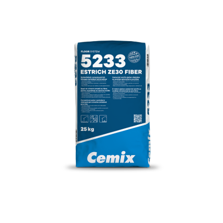 Cemix 5233 sapa EXTERIOR estrich ZE 30 fiber 25kg